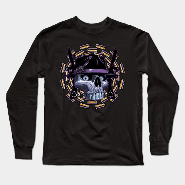 O.G. Skull Long Sleeve T-Shirt by mrpsycho